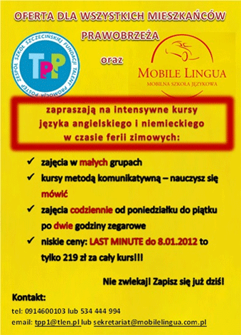 Języki obce Szczecin