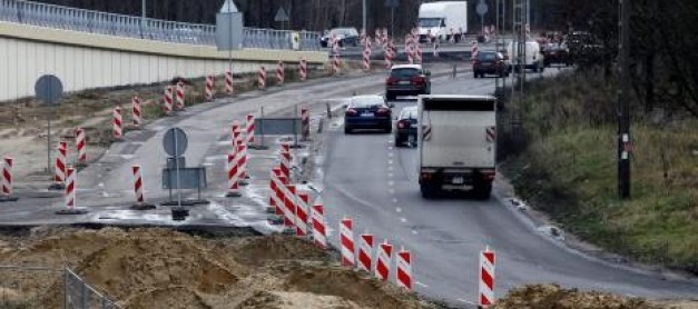 Kolejne utrudnienia przy ulicy Struga l fot. www.gp24.pl